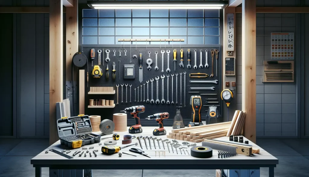 19 必要な工具と材料の準備